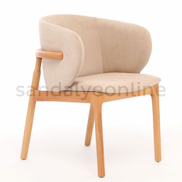 Baume Döşemeli Yemek Sandalyesi