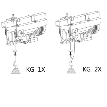 Paftar MV-800 Elektrikli Mini Vinç (400/800 Kg)