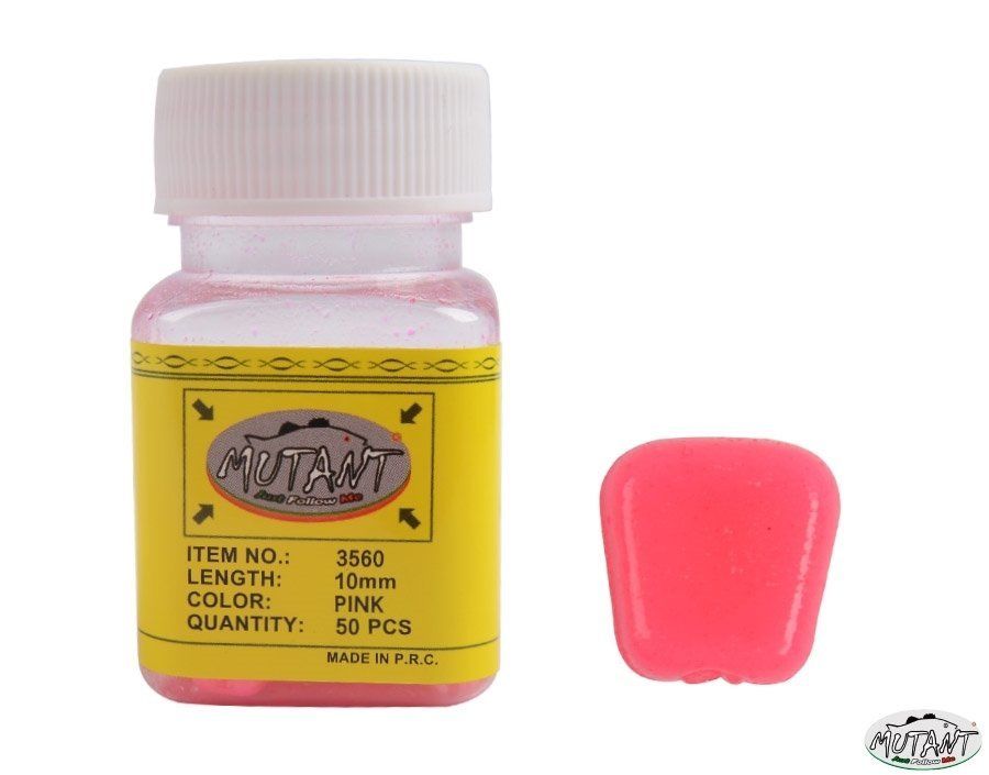 Mutant 3560 Pop Corn Plastik Kutu Mısır Pink (50'li Paket)