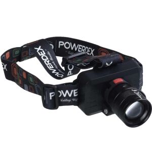 Powerdex PD-7772 USB Şarjlı Zoomlu Kafa Lambası