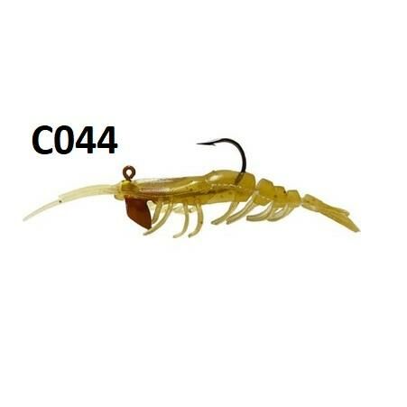 NaniwaOsakaShi Caridina Shrimp 5cm 3.7gr Silikon Karides C044
