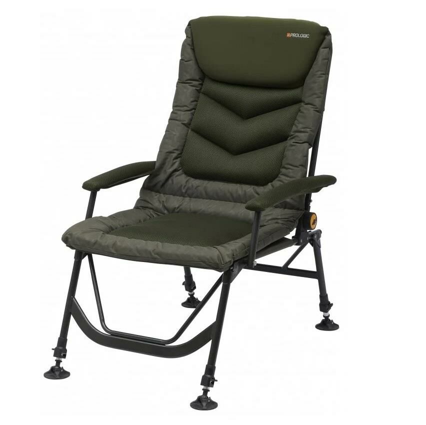 Prologic Inspire Daddy Long Recliner Chair With Armrests Katlanır Kamp Sandalyesi 140 KG