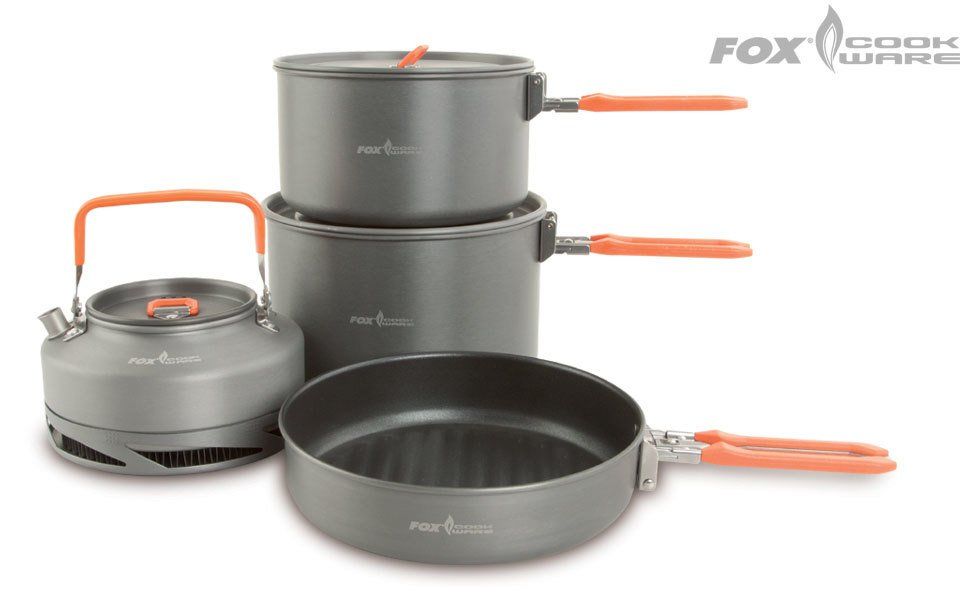 Fox Cookware Large 4PC Set 4 Parça Yemek Seti