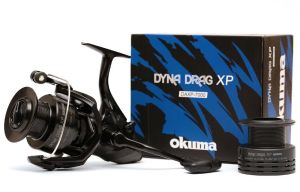 Okuma Dyna Drag XP-7000 Baitfeeder Olta Makinesi (Yedek Kafalı)