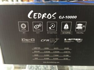 Okuma Cedros CJ-10000 6+1 BB Jig Olta Makinesi
