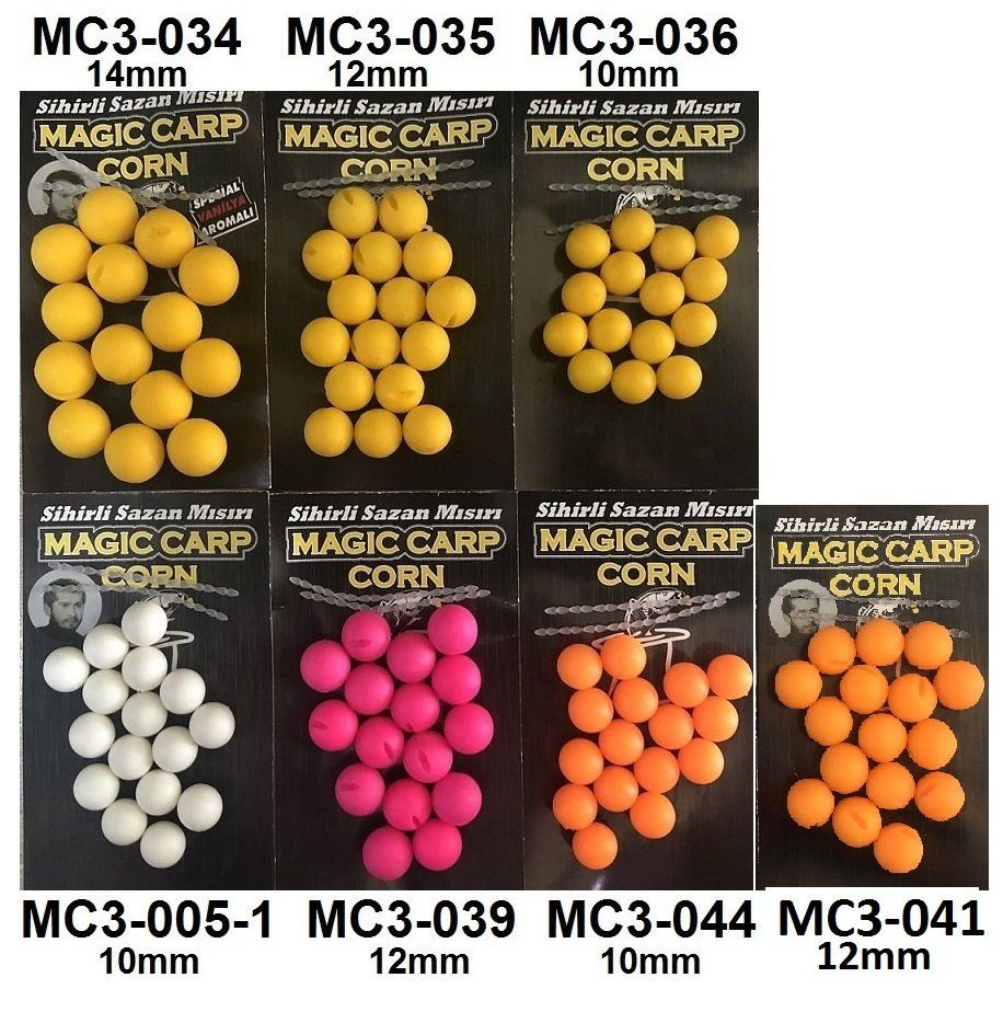 Magic Carp MC3 Serisi Yüzen Silikon Boili (Yeni Renkler)
