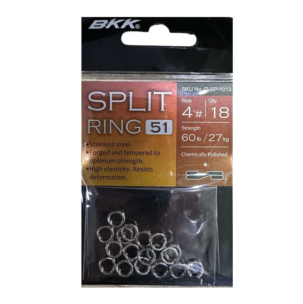 BKK Split Ring-51 4mm Halka (18 adet)