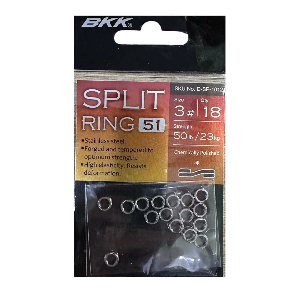 BKK Split Ring-51 3mm Halka (18 adet)