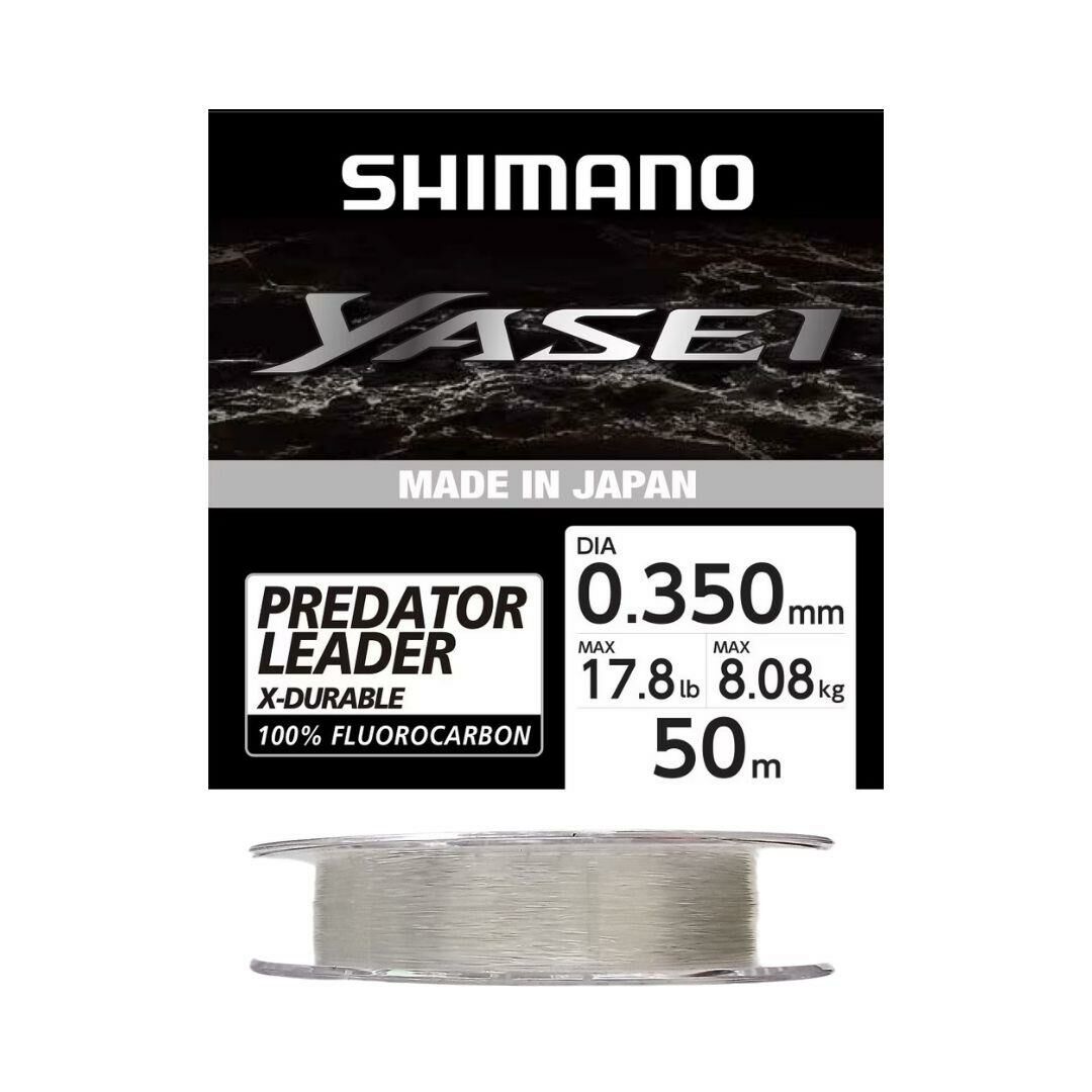 Shimano Yasei 50m 0.35mm %100 Fluorocarbon Misina