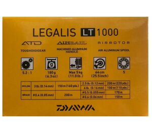Daiwa Legalis 20 LT 1000 LRF Olta Makinesi
