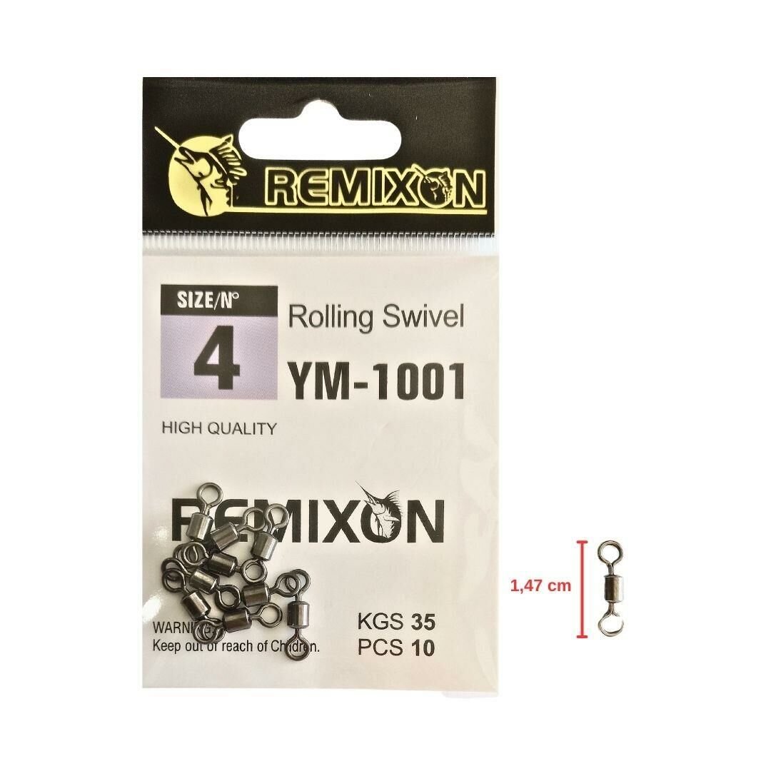 Remixon YM-1001 No:4 Fırdöndü (10 adet)