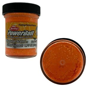 Berkley Powerbait Naturel Scent Garlic Simli Alabalık Hamuru Fluo Orange