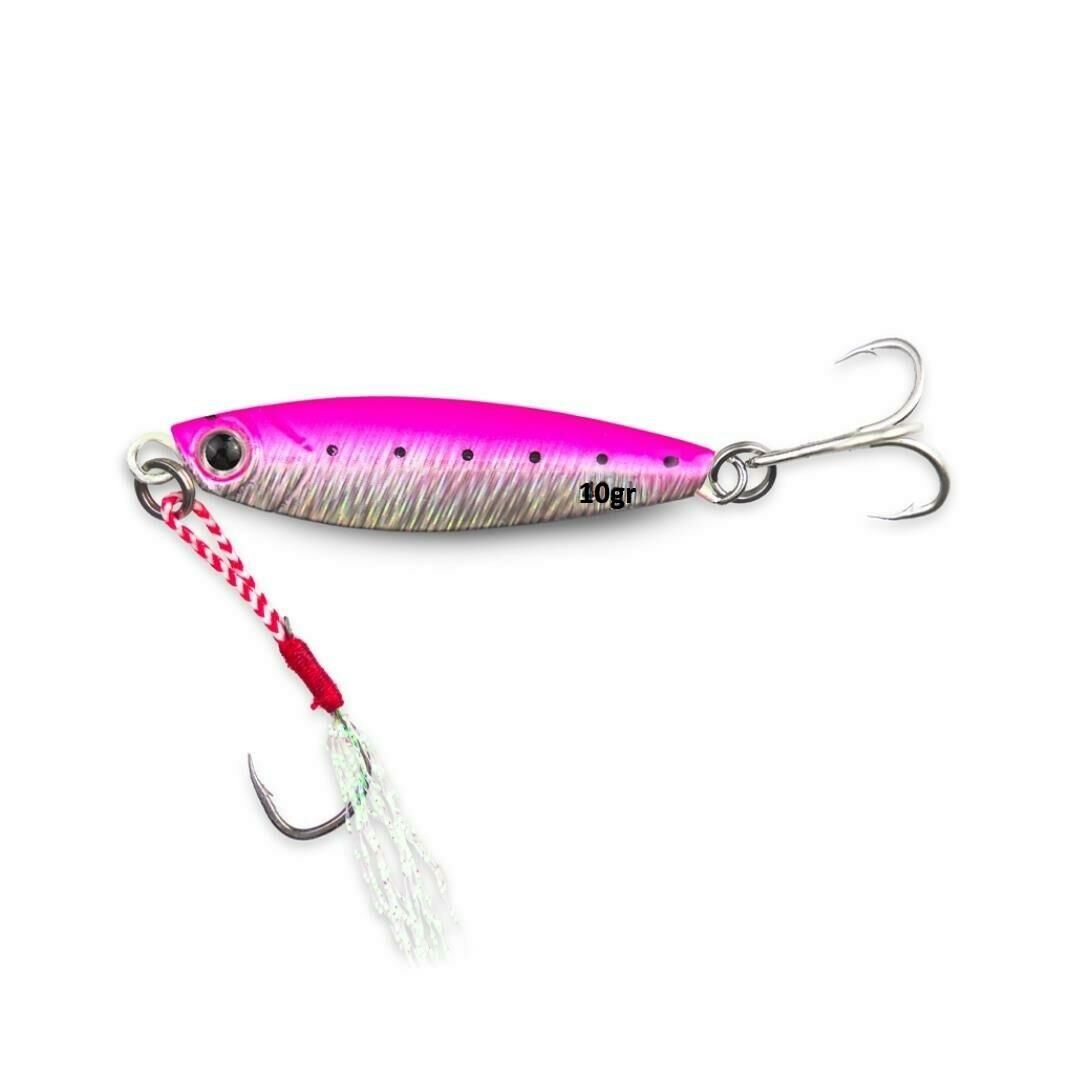 Fujin iron Fish 10gr 50mm Jig Yem Pink iwashi