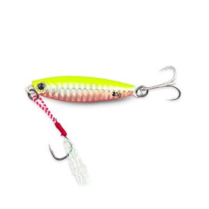 Fujin iron Fish 20gr 62mm Jig Yem Yellow Chart