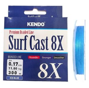 Kendo Surf Cast 8X Fighting 300 mt 0.17mm Örgü İp Misina