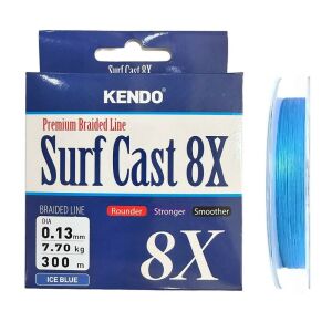 Kendo Surf Cast 8X Fighting 300 mt 0.13mm Örgü İp Misina