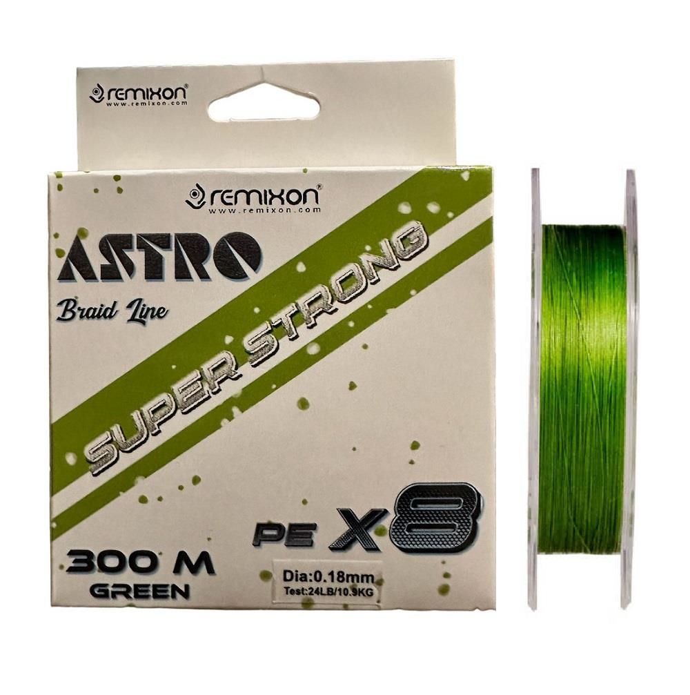Remixon Astro 8x 0.18mm 300m Green İp Misina