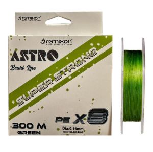 Remixon Astro 8x 0.16mm 300m Green İp Misina