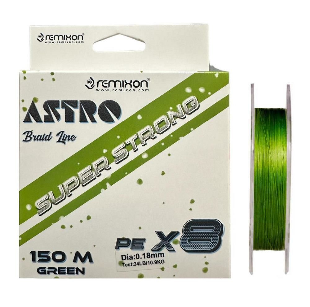 Remixon Astro 8x 0.18mm 150m Green İp Misina