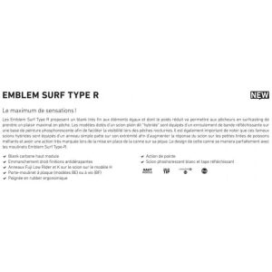 Daiwa Emblem S Type R 420cm 100-225gr 3P Surf Olta Kamışı (Hybrid)