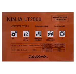 Daiwa Ninja 23 LT 2500 Spin Olta Makinesi