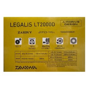Daiwa Legalis 23 LT 2000 D LRF Olta Makinesi