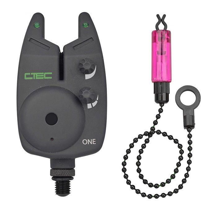 Spro C-Tec One Bite Alarm Combi Balık Alarmı + Gerdirici (Mor)