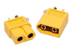 XT60 Connector (1XMale - 1XFemale)
