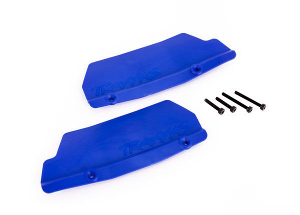 9519X Mud guards, rear, blue Sledge