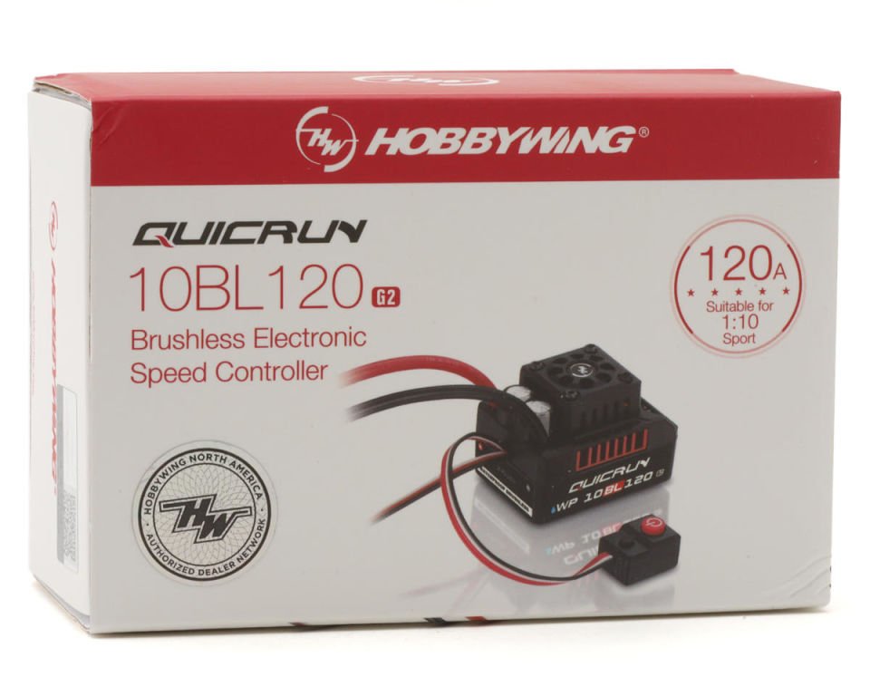 QuicRun 120A G2 ( 10BL120 ) Sensörsüz Brushless ESC