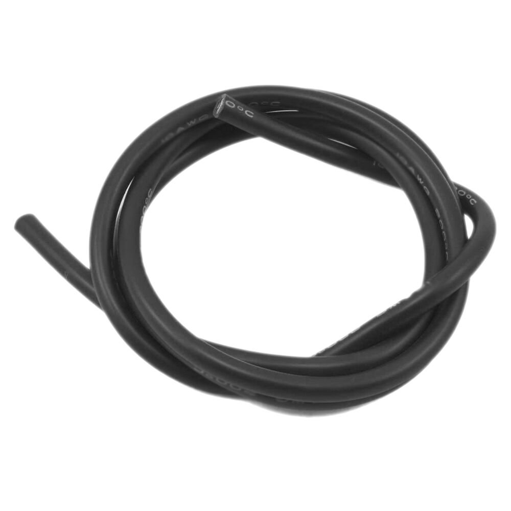 14Awg Siyah 1metre Silikon Kablo