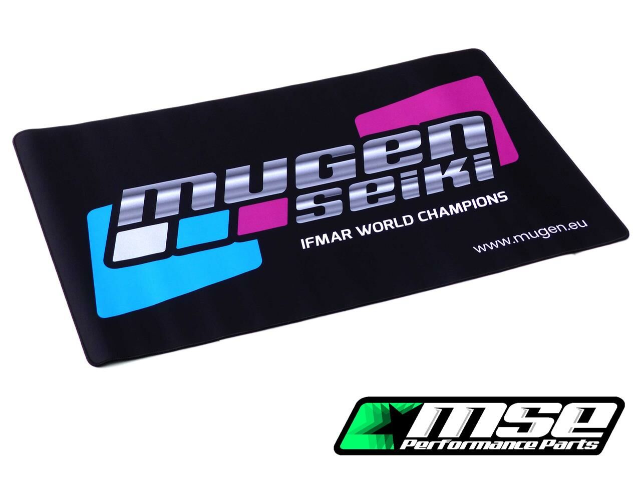 Mugen Seiki ''PIT MAT'' EU Design Black (98x60cm)