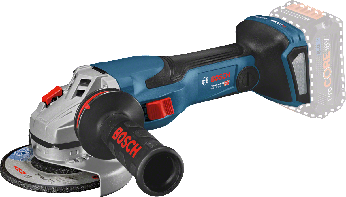 Bosch Professional GWS 18V-15 C (Solo) Akülü Taşlama Makinesi