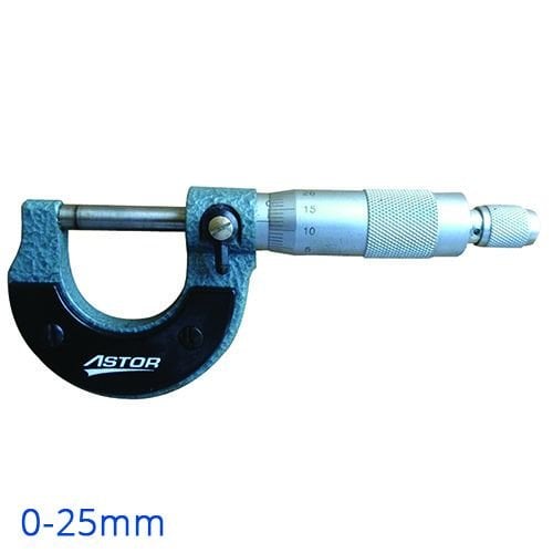 Astor Mekanik Mikrometre 0-25 mm