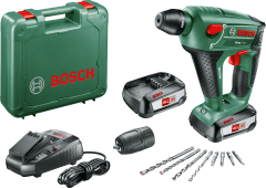 Bosch UNEO MAXX 18 V Çift Akülü Kırıcı Delici (2 x 2,5 Ah)