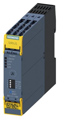 3SK1121-1CB41 /SIRIUS 3SK1 Advance Emniyet Rölesi, Çift-El, Acil Durdurma, Mekanik Emniyet Şalteri, Manyetik Emniyet Şalteri, Alan tarayıcı veya Işık Perdesi İzleme, 24VDC Besleme, 2NO-2NO(t), 0,05-3 sn ayarlanabilir zaman gecikmeli kontak, Cat 4 /Sil 3
