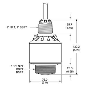 7ML5307-1AA06-0AA0/SITRANS LR100 Radar level transmitter