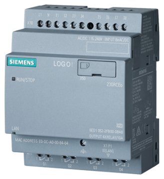 6ED1052-2FB08-0BA0 /LOGO! 230RCEO, logic module, PS/I/O: 230V/230V/relay, 8 DI/4