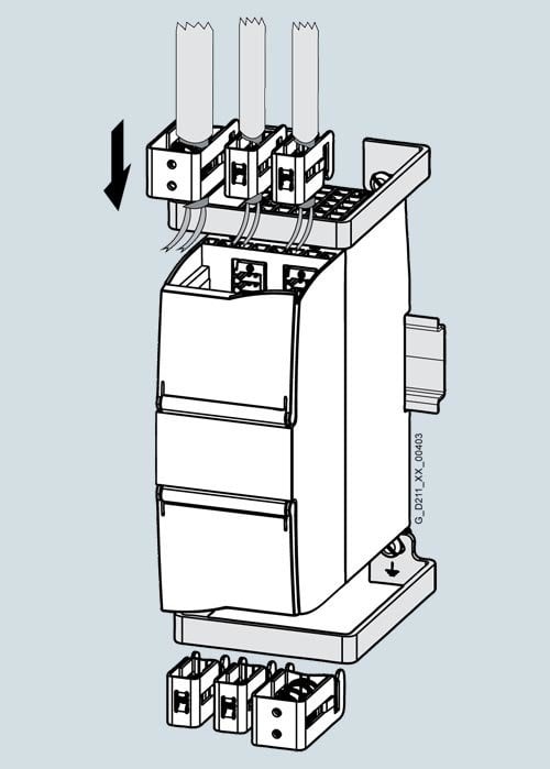 6BK1638-0XA70-0AA0 /SIMATIC PDC Shield-Bracket-Set-70mm