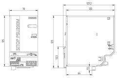 6EP1333-3BA10 /SITOP PSU200M 24 V/5 A