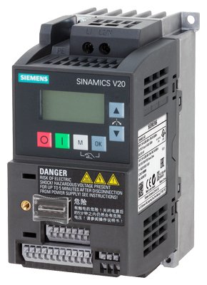 6SL3210-5BB15-5UV1 /SINAMICS V20 200-240 V 1-phase-AC -10/+10 Rated power 0.55 k
