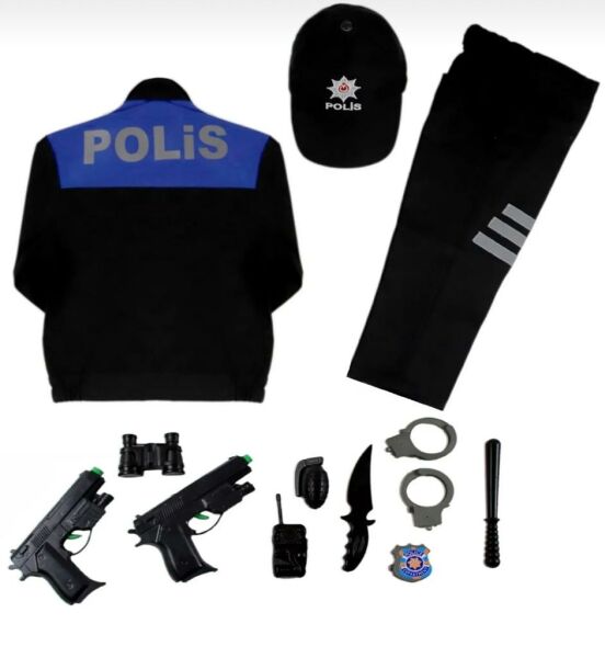 Çocuk Polis Kıyafeti