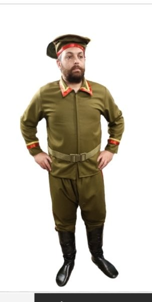 1 Dünya Savaşı Rus Askeri Kostümü
