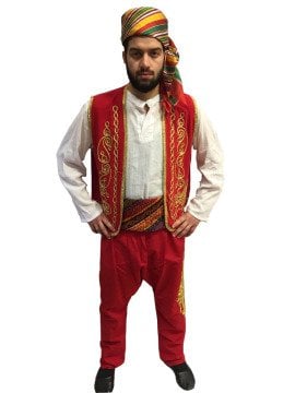 Osmanlı Dondurmacı Kıyafeti
