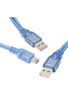 USB 2xErkek - Mini USB 5 Pin 1.5 Metre Kablo Powermaster - Prige
