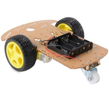 2WD Robot Gövdesi Seti - Pleksi