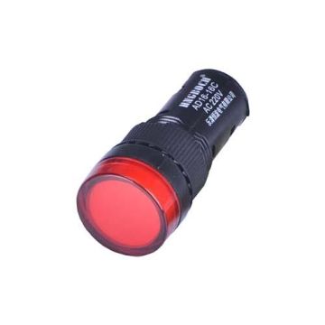 Ledli Sinyal Lambası - Kırmızı 220v