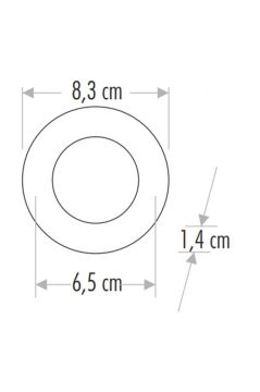 (30-0300) HELİOS 3W BEYAZ LED PANEL ARMATÜR