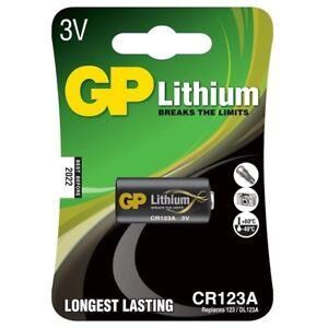 Gp Cr123a 3v Photo Lityum Pil (tekli Blister)