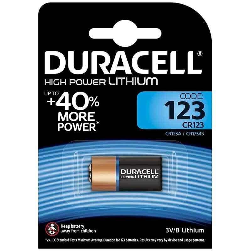 Duracell CR123 3v Photo Lityum Pil (tekli Blister)